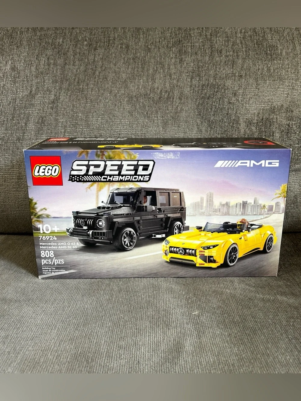 LEGO Speed Champions Mercedes AMG G63 & SL63 Building Set 76924